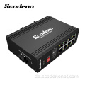 Scodeno Popular Model Factory 2X1000 M Base-X 8X10/100/1000 M Base-T Unmanaged Industrial Network Ethernet Switch